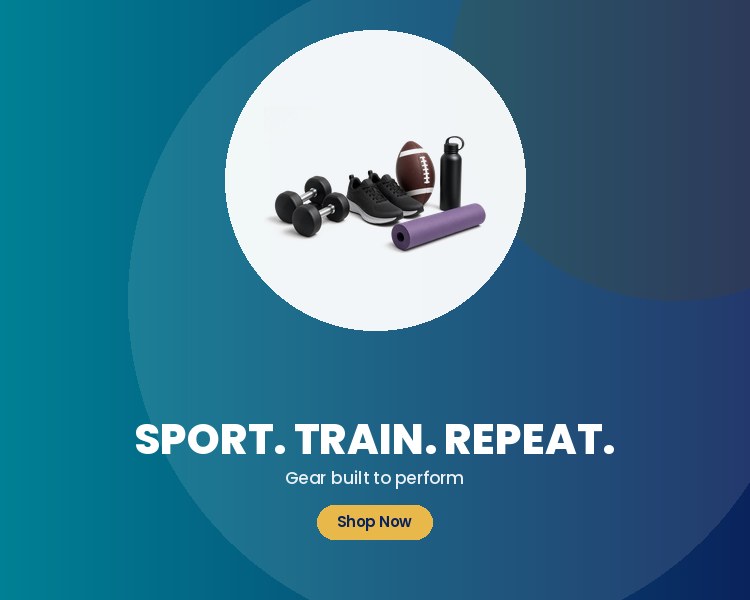 SPORT. TRAIN. REPEAT. - Gear built to perform