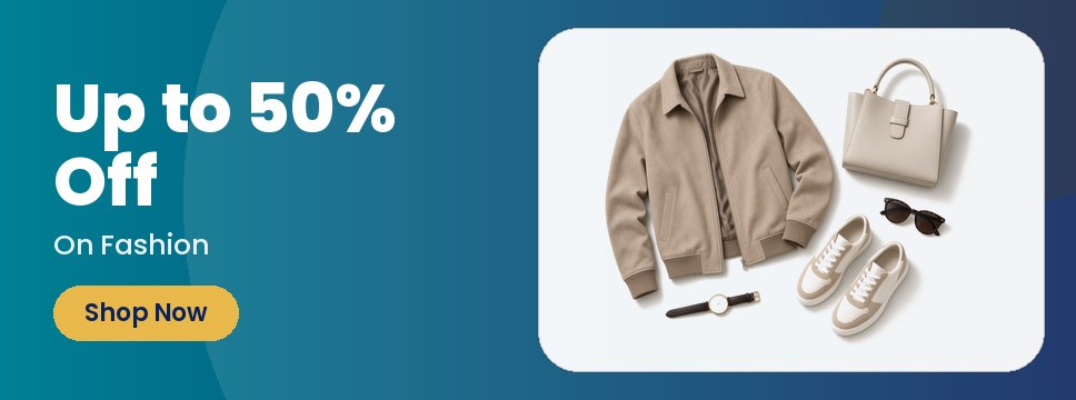 Up to 50% Off - On Fashion